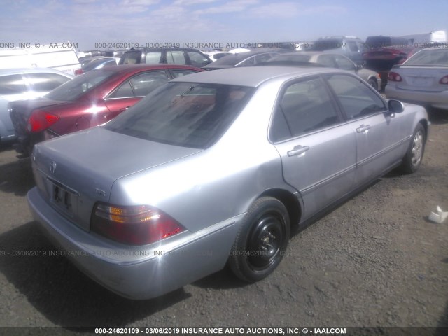 JH4KA96501C000690 - 2001 ACURA 3.5RL SILVER photo 4