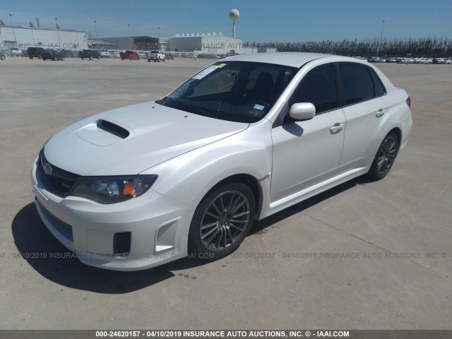 JF1GV7E66BG521262 - 2011 SUBARU IMPREZA WRX WHITE photo 2