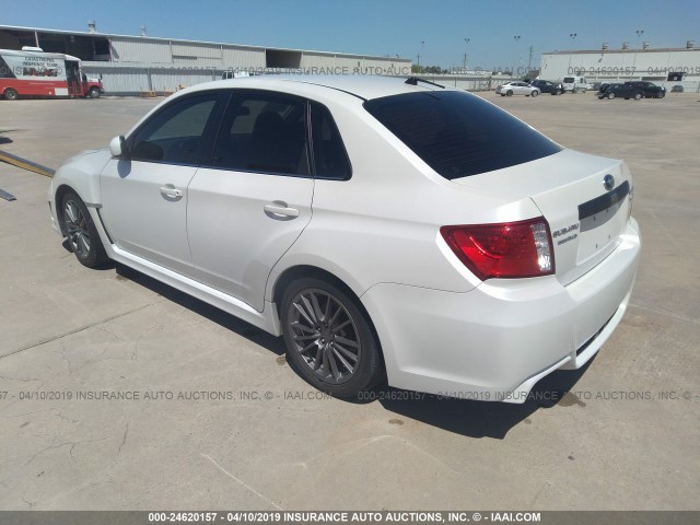 JF1GV7E66BG521262 - 2011 SUBARU IMPREZA WRX WHITE photo 3