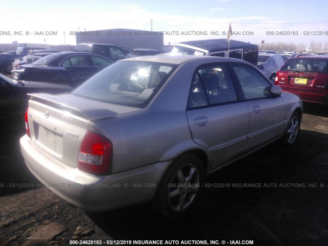 JM1BJ225310459387 - 2001 MAZDA PROTEGE LX/ES ყავისფერი ფოტო 4