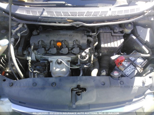 1HGFA16577L038318 - 2007 HONDA CIVIC LX Boz foto 10