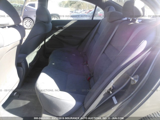 1HGFA16577L038318 - 2007 HONDA CIVIC LX Boz foto 8