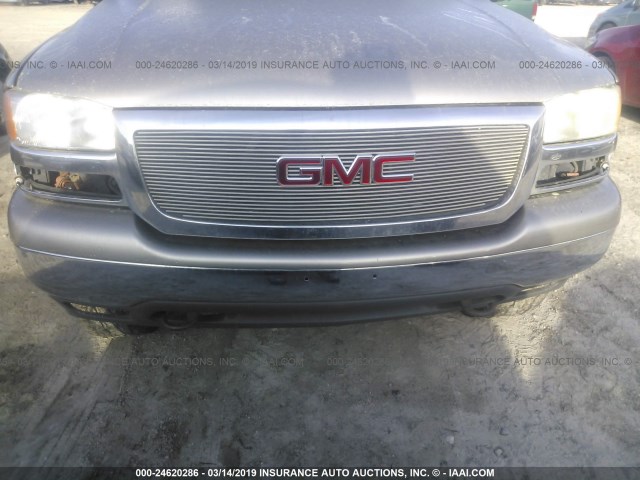 1GKEK13T41J107080 - 2001 GMC YUKON Pewter photo 6