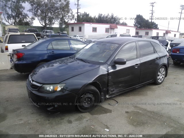 JF1GH6A69AH804495 - 2010 SUBARU IMPREZA 2.5I GRAY photo 2