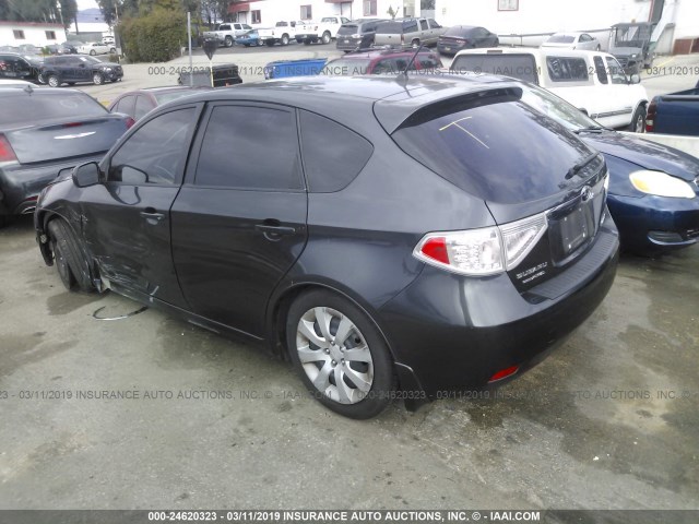 JF1GH6A69AH804495 - 2010 SUBARU IMPREZA 2.5I GRAY photo 3