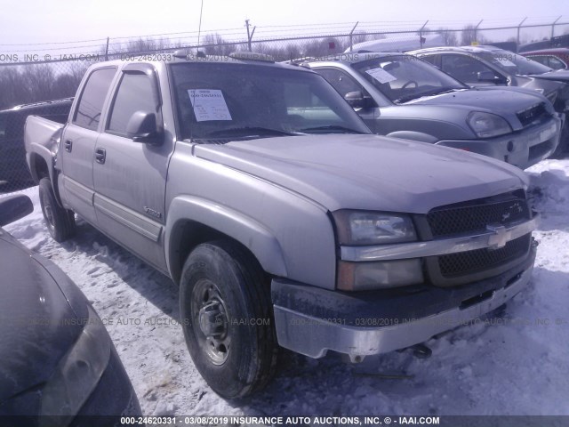 1GCGK23U84F228902 - 2004 CHEVROLET SILVERADO K2500 SILVER photo 1