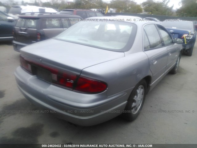 2G4WB52K7X1512638 - 1999 BUICK REGAL LS/LSE GRAY photo 4