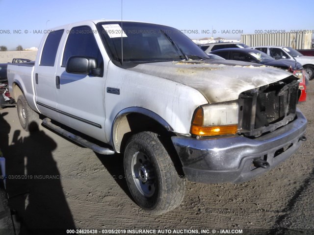 1FTNW21L1YED38224 - 2000 FORD F250 SUPER DUTY WHITE photo 1
