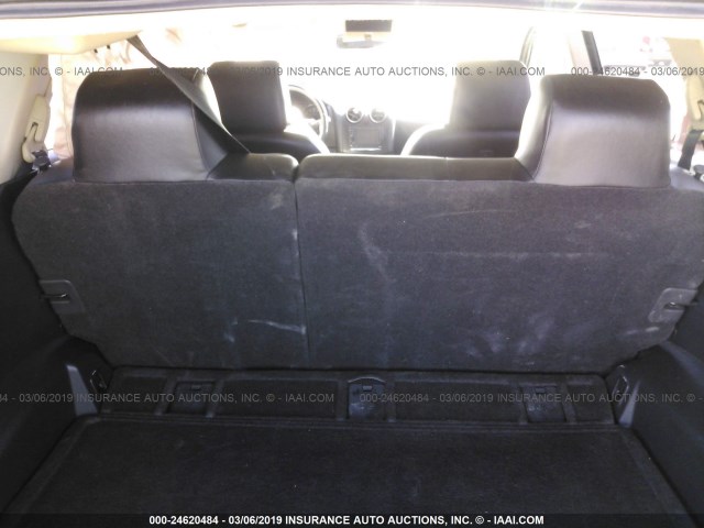 JN8AS5MT0DW008395 - 2013 NISSAN ROGUE S/SV BLACK photo 8