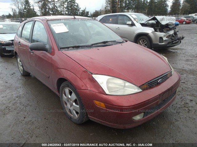 3FAFP37372R236001 - 2002 FORD FOCUS ZX5 RED photo 1