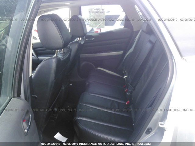 JM3ER4DLXB0374603 - 2011 MAZDA CX-7 SILVER photo 8