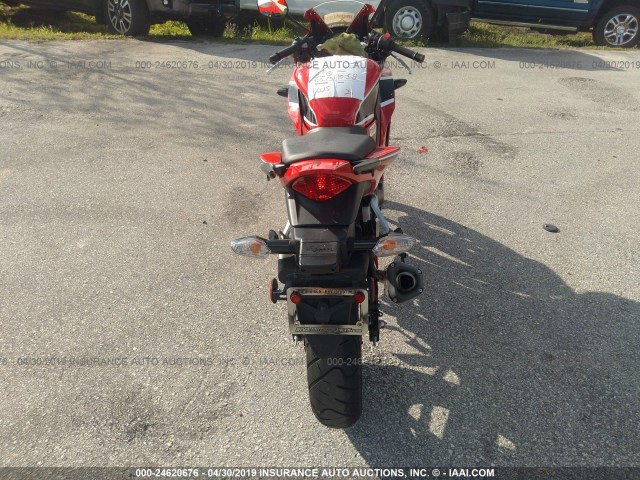 MLHNC5155H5300181 - 2017 HONDA CBR300 RA RED photo 6