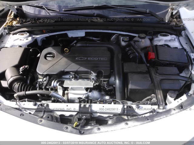 1G1ZB5ST1HF195503 - 2017 CHEVROLET MALIBU LS WHITE photo 10