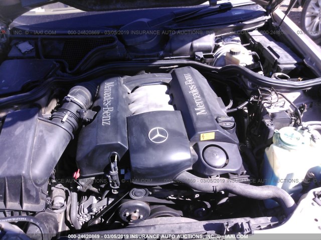 WDBJF65J6YB022591 - 2000 MERCEDES-BENZ E 320 Champagne photo 10