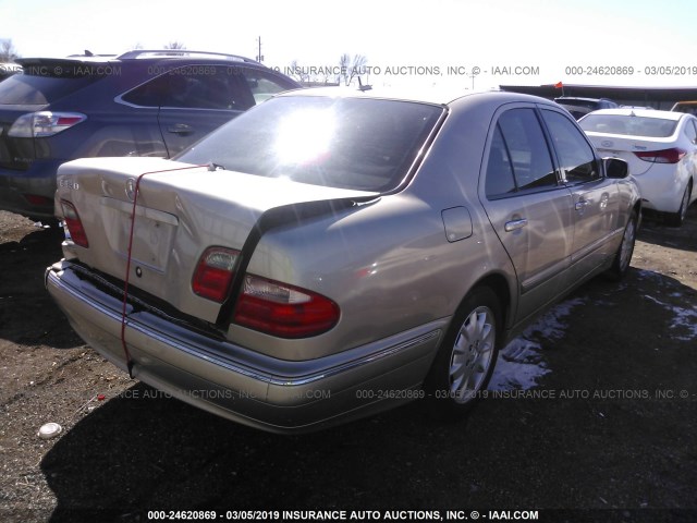 WDBJF65J6YB022591 - 2000 MERCEDES-BENZ E 320 Champagne photo 4