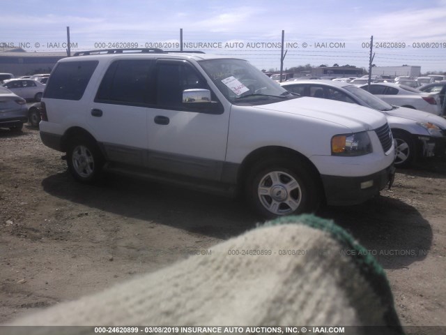 1FMPU16515LA90210 - 2005 FORD EXPEDITION XLT WHITE photo 1