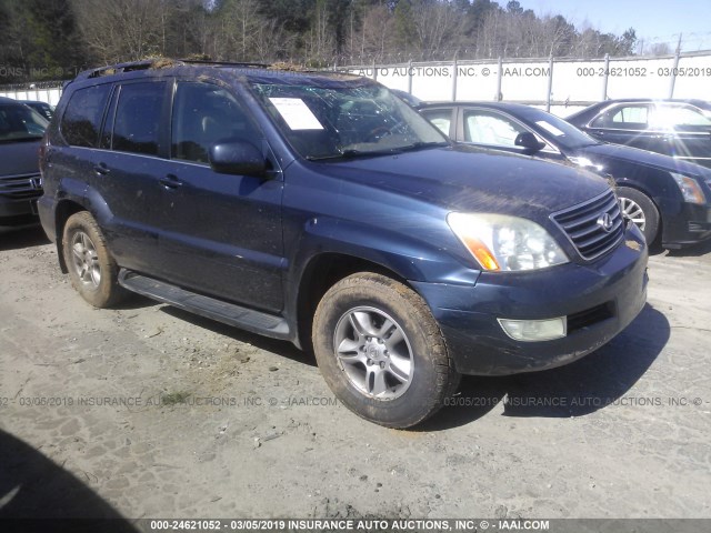 JTJBT20XX40028318 - 2004 LEXUS GX 470 Navy photo 1