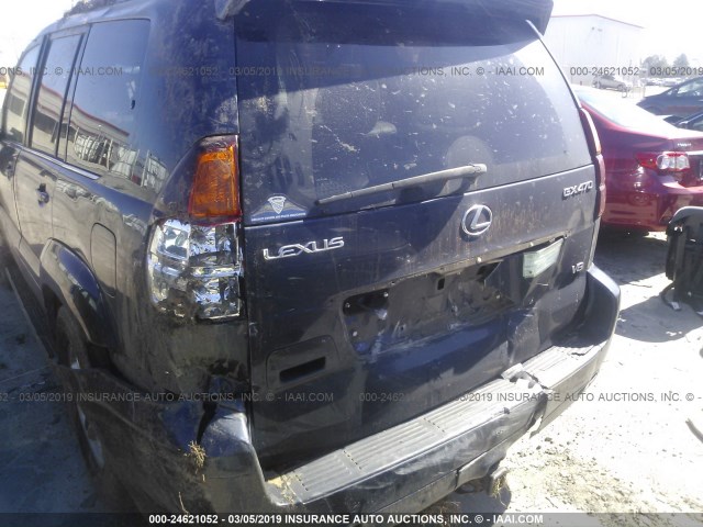 JTJBT20XX40028318 - 2004 LEXUS GX 470 Navy photo 6