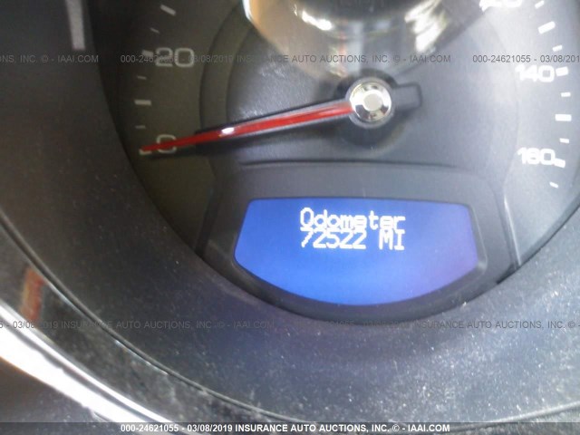 1G6DJ1E37D0109720 - 2013 CADILLAC CTS PERFORMANCE COLLECTION Красный фото 7