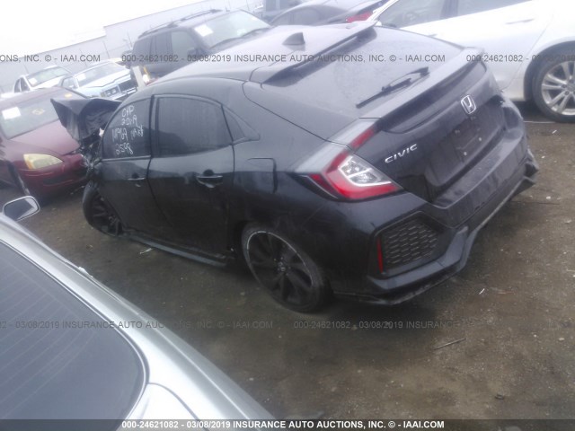 SHHFK7H43HU212598 - 2017 HONDA CIVIC SPORT 黑色 照片 3