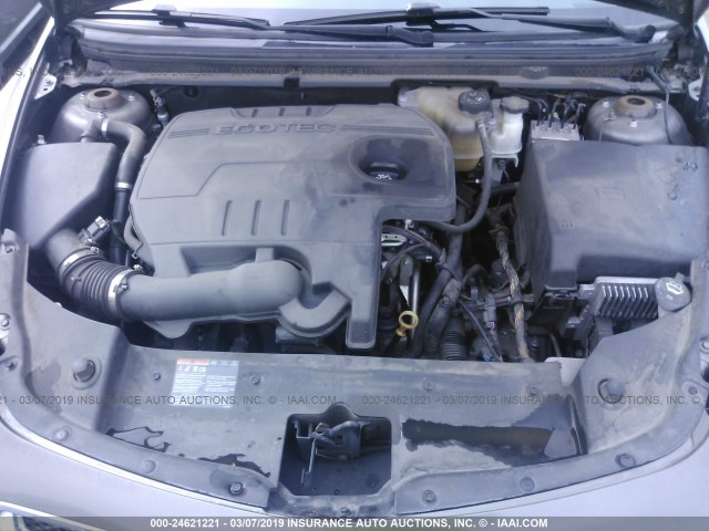1G1ZC5E09CF135962 - 2012 CHEVROLET MALIBU 1LT 灰色 照片 10