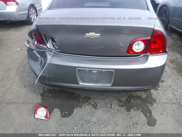 1G1ZC5E09CF135962 - 2012 CHEVROLET MALIBU 1LT 灰色 照片 6
