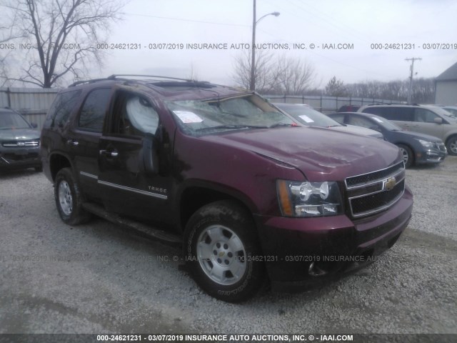 1GNSKBE03BR323794 - 2011 CHEVROLET TAHOE K1500 LT RED photo 1