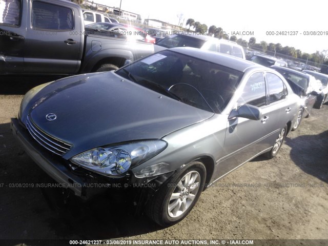 JTHBF30G330134915 - 2003 LEXUS ES 300 GRAY photo 2