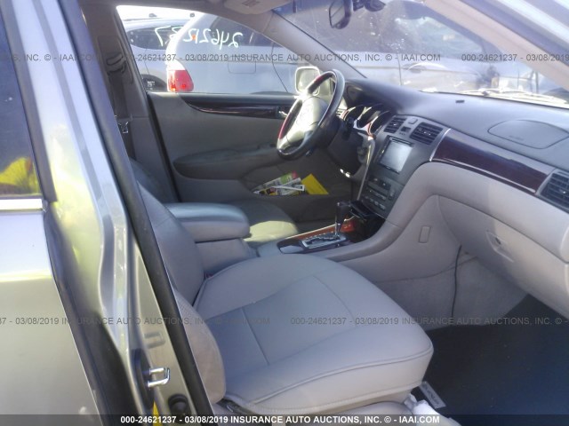 JTHBF30G330134915 - 2003 LEXUS ES 300 GRAY photo 5