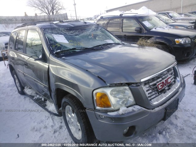 1GKDT13S452389284 - 2005 GMC ENVOY GRAY photo 1