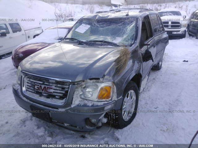 1GKDT13S452389284 - 2005 GMC ENVOY GRAY photo 2