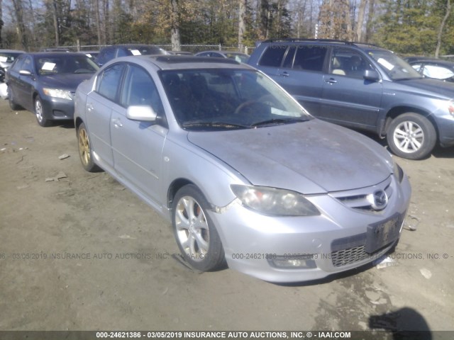 JM1BK323071705168 - 2007 MAZDA 3 S SILVER photo 1