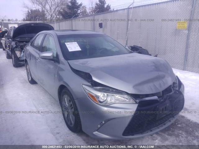 4T1BF1FK1GU165981 - 2016 TOYOTA CAMRY LE/XLE/SE/XSE GRAY photo 1