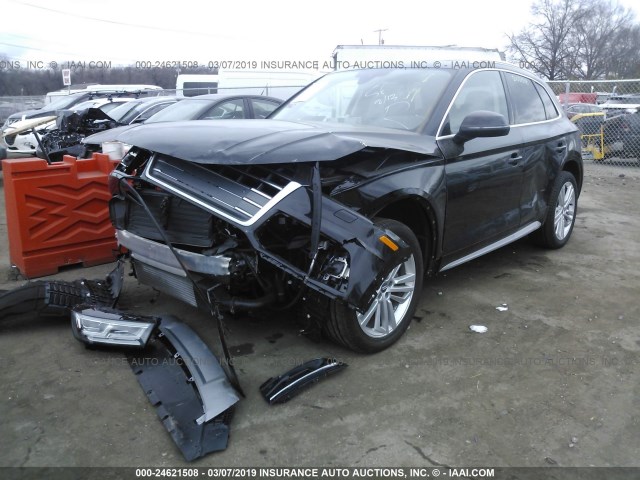 WA1CNAFY0J2138266 - 2018 AUDI Q5 PRESTIGE BLACK photo 2