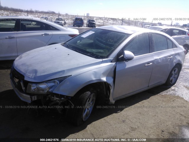 1G1PE5SB8G7166675 - 2016 CHEVROLET CRUZE LIMITED LT SILVER photo 2