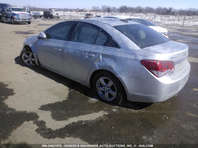 1G1PE5SB8G7166675 - 2016 CHEVROLET CRUZE LIMITED LT SILVER photo 3