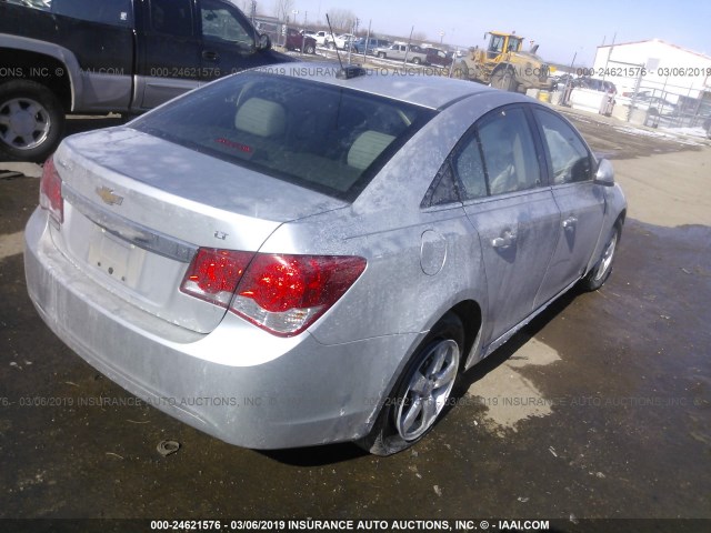 1G1PE5SB8G7166675 - 2016 CHEVROLET CRUZE LIMITED LT SILVER photo 4