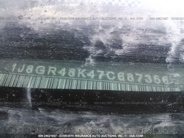 1J8GR48K47C687356 - 2007 JEEP GRAND CHEROKEE LAREDO/COLUMBIA/FREEDOM 蓝色 照片 9