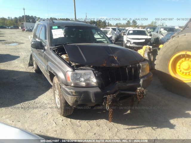 1J4GX48S04C266883 - 2004 JEEP GRAND CHEROKEE LAREDO/COLUMBIA/FREEDOM ნაცრისფერი ფოტო 6