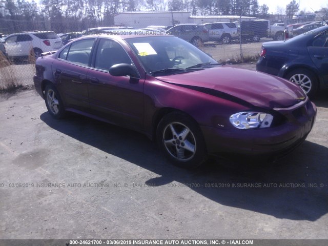 1G2NF52EX4C148840 - 2004 PONTIAC GRAND AM SE1 RED photo 1