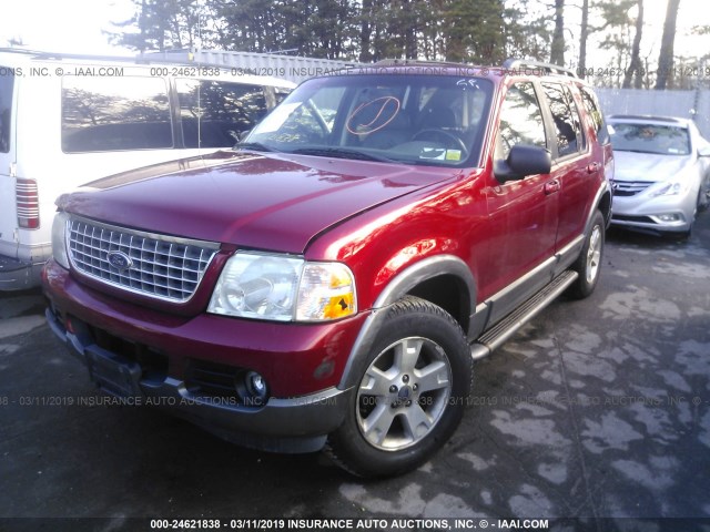 1FMZU73K63UB38605 - 2003 FORD EXPLORER XLT/XLT SPORT/NBX Qırmızı foto 2