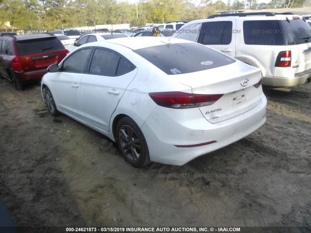 5NPD84LF8HH058079 - 2017 HYUNDAI ELANTRA SE/VALUE/LIMITED WHITE photo 3