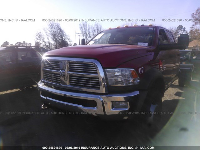 3C7WRNFLXFG588950 - 2015 RAM 5500 RED photo 2