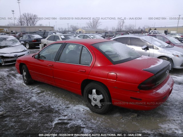 2G1WN52K0W9170308 - 1998 CHEVROLET LUMINA LTZ RED photo 3