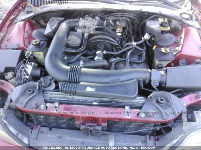 1LNHM87A92Y676371 - 2002 LINCOLN LS BURGUNDY photo 10