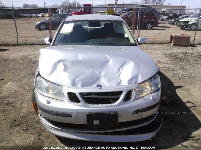 YS3FD49Y871109088 - 2007 SAAB 9-3 2.0T SILVER photo 6