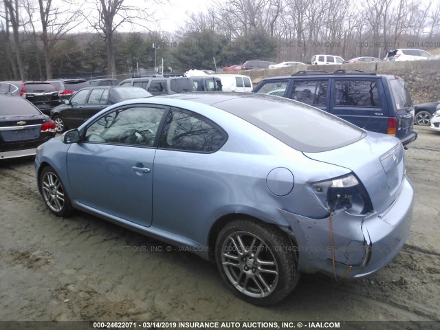 JTKDE167X80233059 - 2008 TOYOTA SCION TC Light Blue photo 3