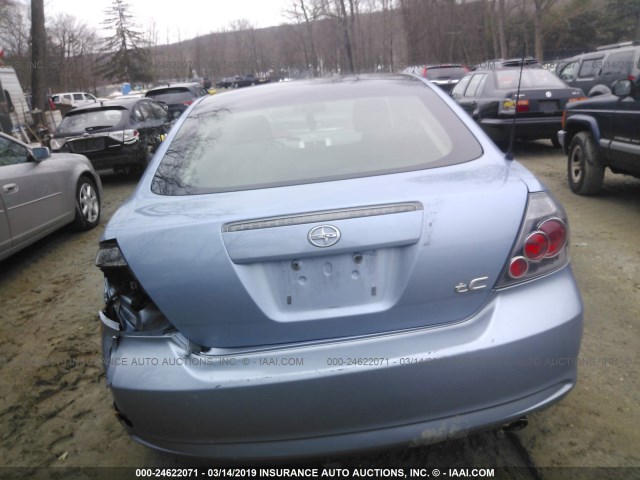 JTKDE167X80233059 - 2008 TOYOTA SCION TC Light Blue photo 8