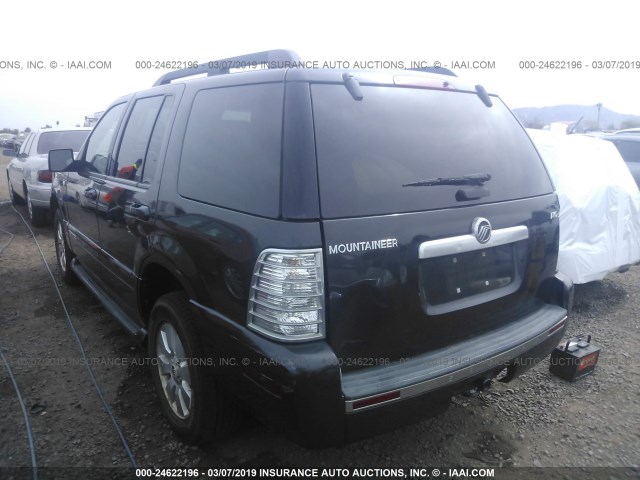 4M2EU47E17UJ06912 - 2007 MERCURY MOUNTAINEER LUXURY GRAY photo 3