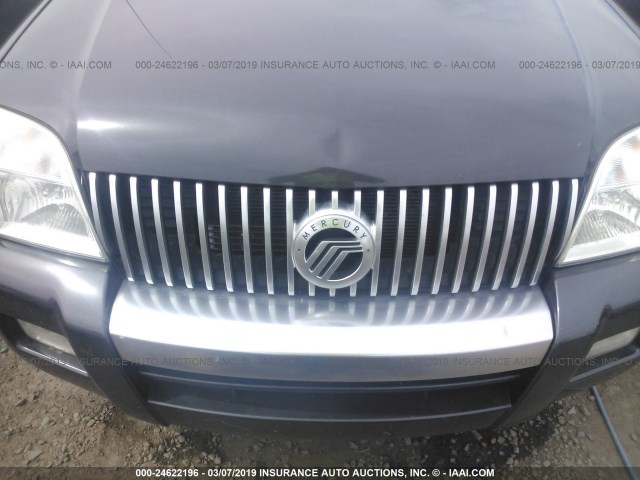 4M2EU47E17UJ06912 - 2007 MERCURY MOUNTAINEER LUXURY GRAY photo 6